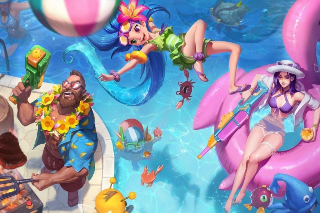 League of Legends Pool Party 2018