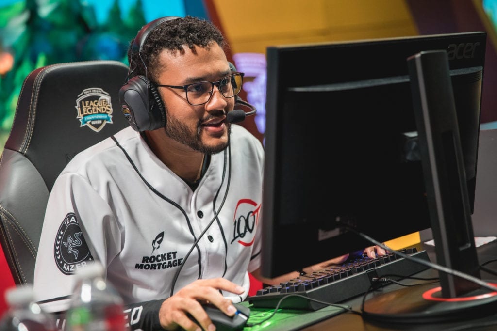 100 Thieves FlyQuest NA LCS Playoff