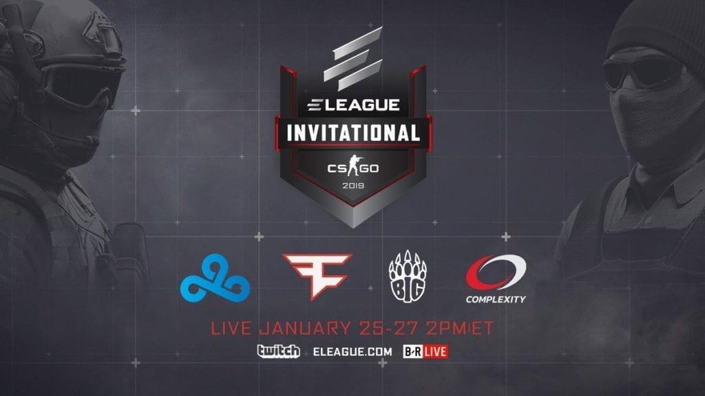 ELEAGUE CSGO Invitational Cloud9 FaZe BIG Complexity