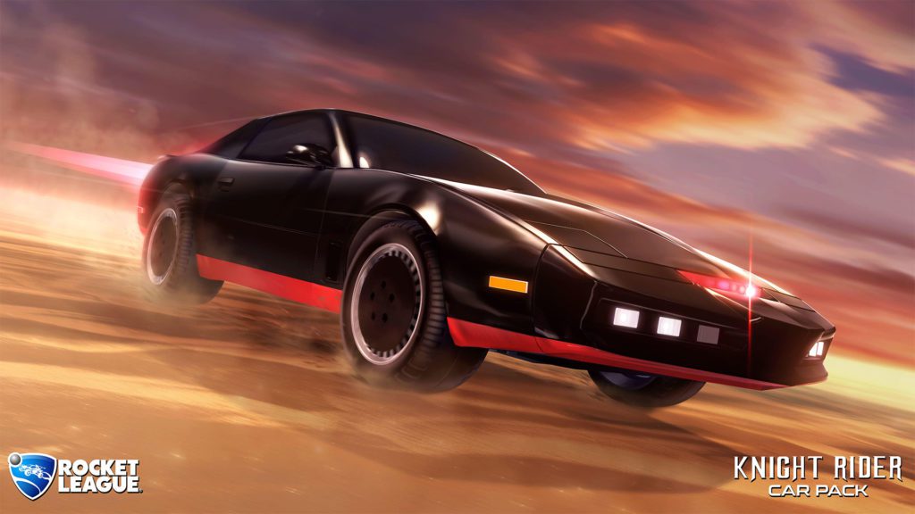 Rocket League K.I.T.T. Knight Rider car