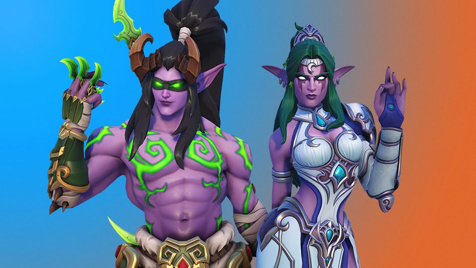 World of Warcraft Overwatch skins with BlizzCon 2019 ticket
