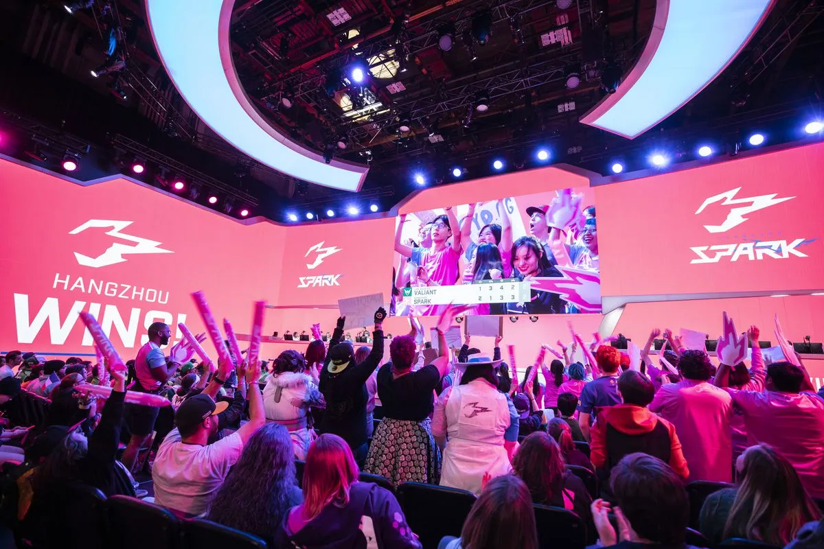 Overwatch League playing Asian team Hangzhou Spark.