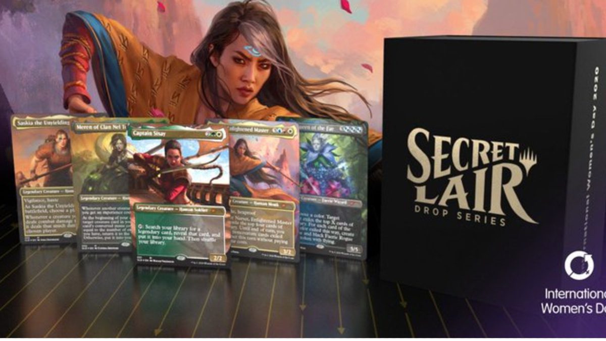 Magic the Gathering Secret Lair Feature