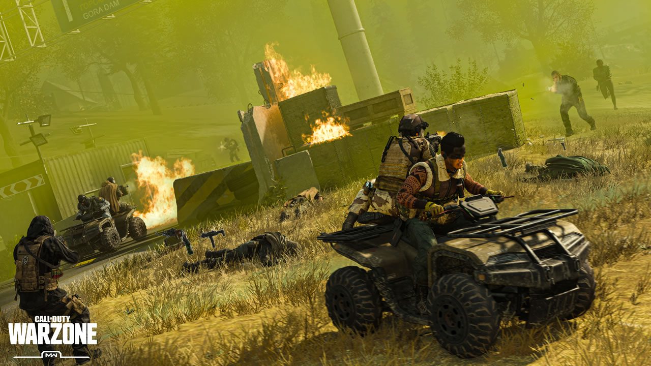 Players are spawning in the gas after the Gulag in Warzone