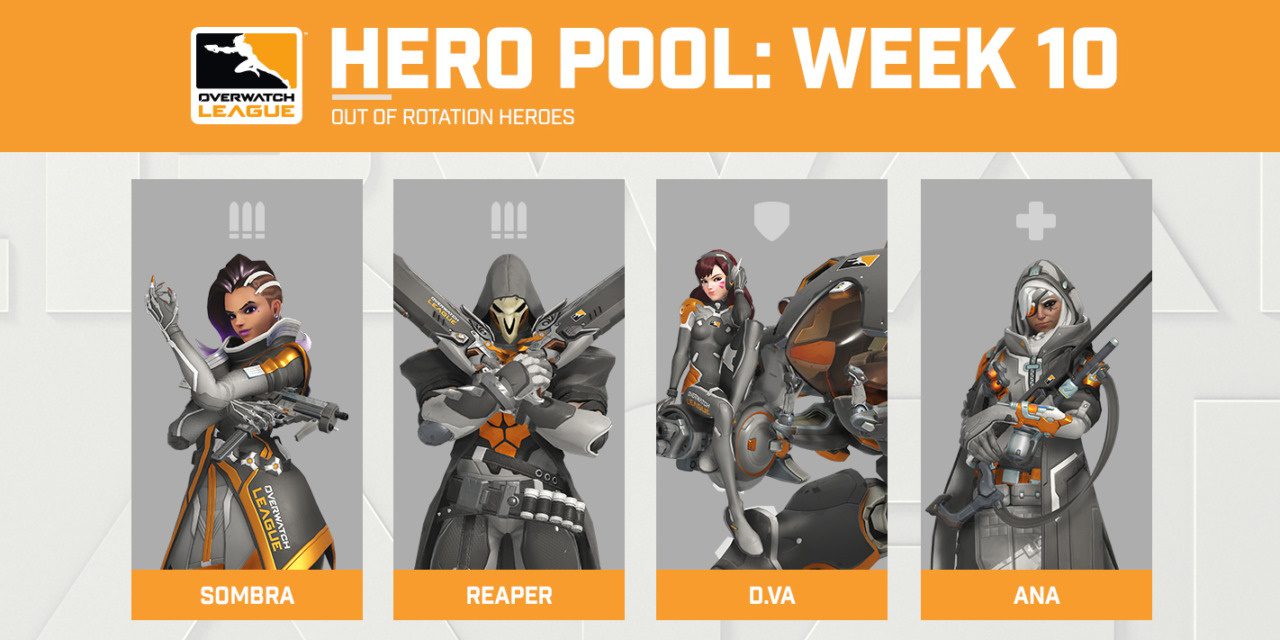 OWL Week 10 Hero Bans