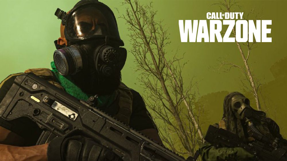 Warzone gas mask animation