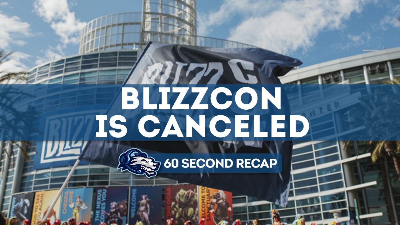 blizzcon canceled