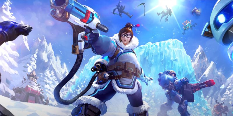 Overwatch Mei breaks the ice in Heroes of the Storm