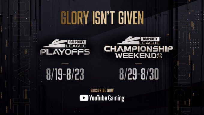 Call of Duty League Champs start date Activision