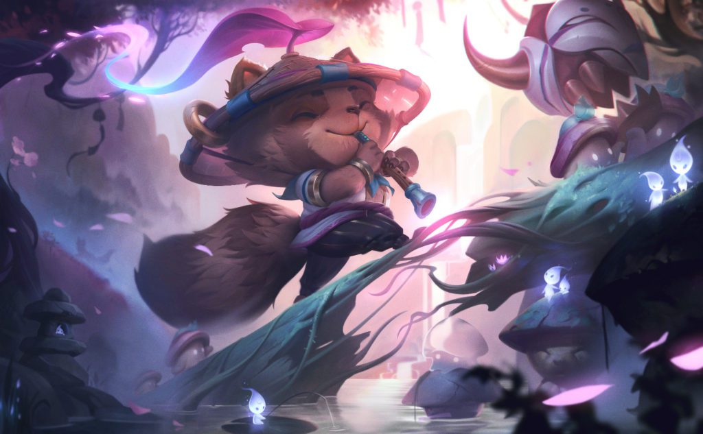 Riot League of Legends Spirit Blossom Teemo skin