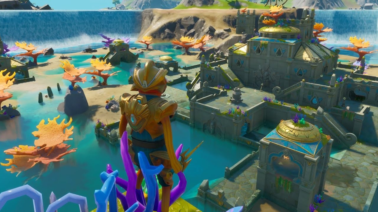 Fortnite Season 3 august 1 update Coral Castle map