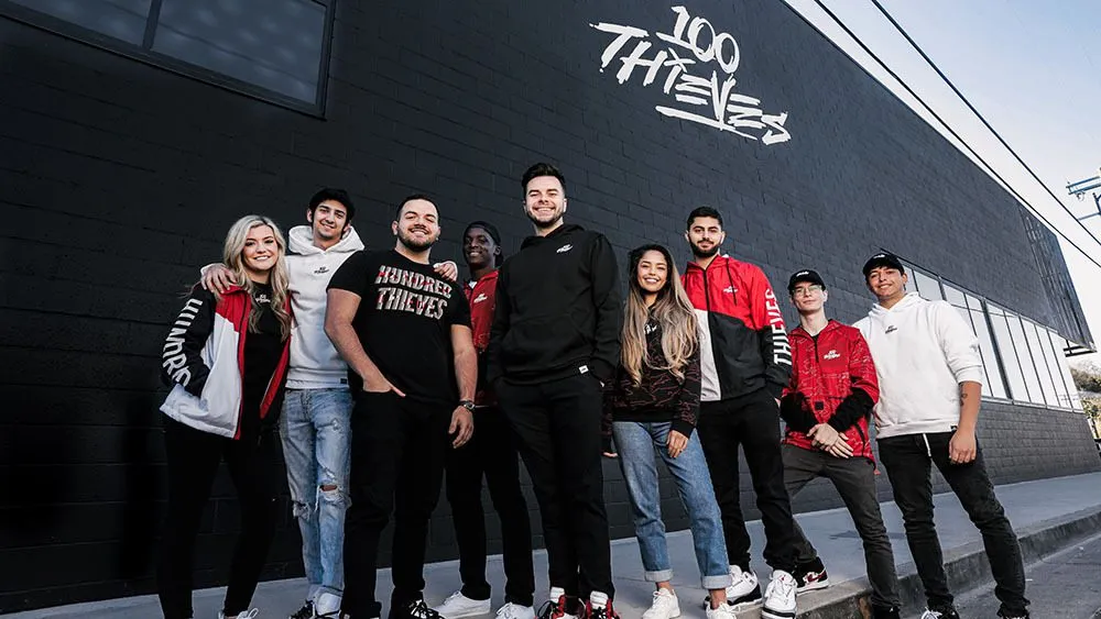 100 thieves sign with CAA