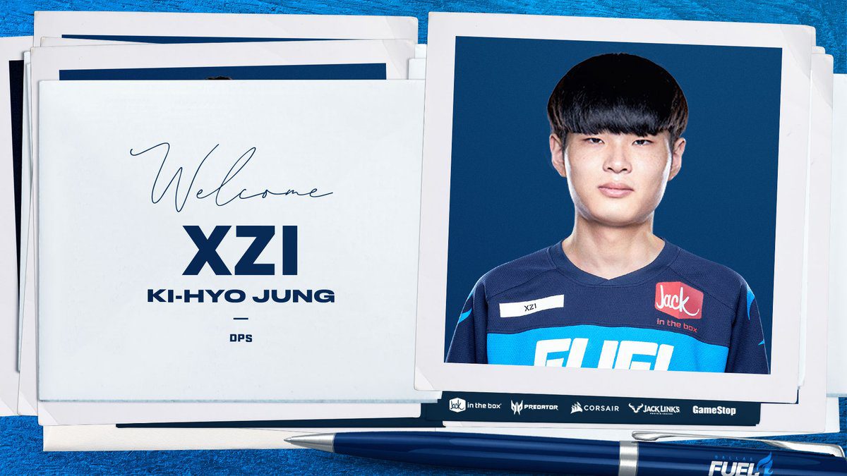 Xzi, signed to the Dallas Fuel.