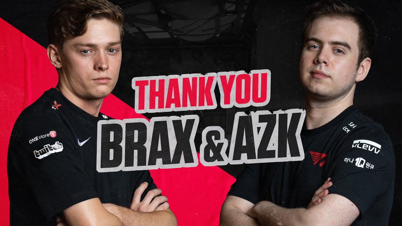 Brax and AZK parting ways with T1 Valorant