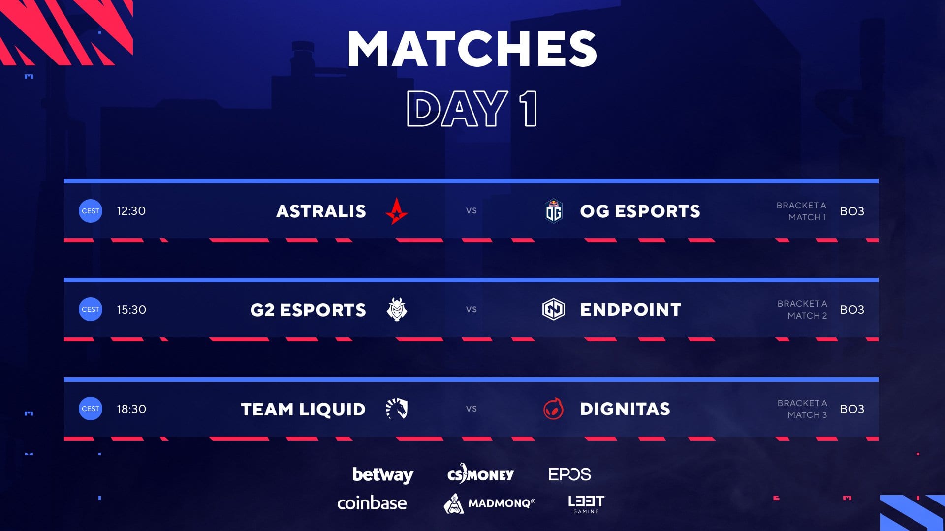 Blast Premier Spring Showdown matches