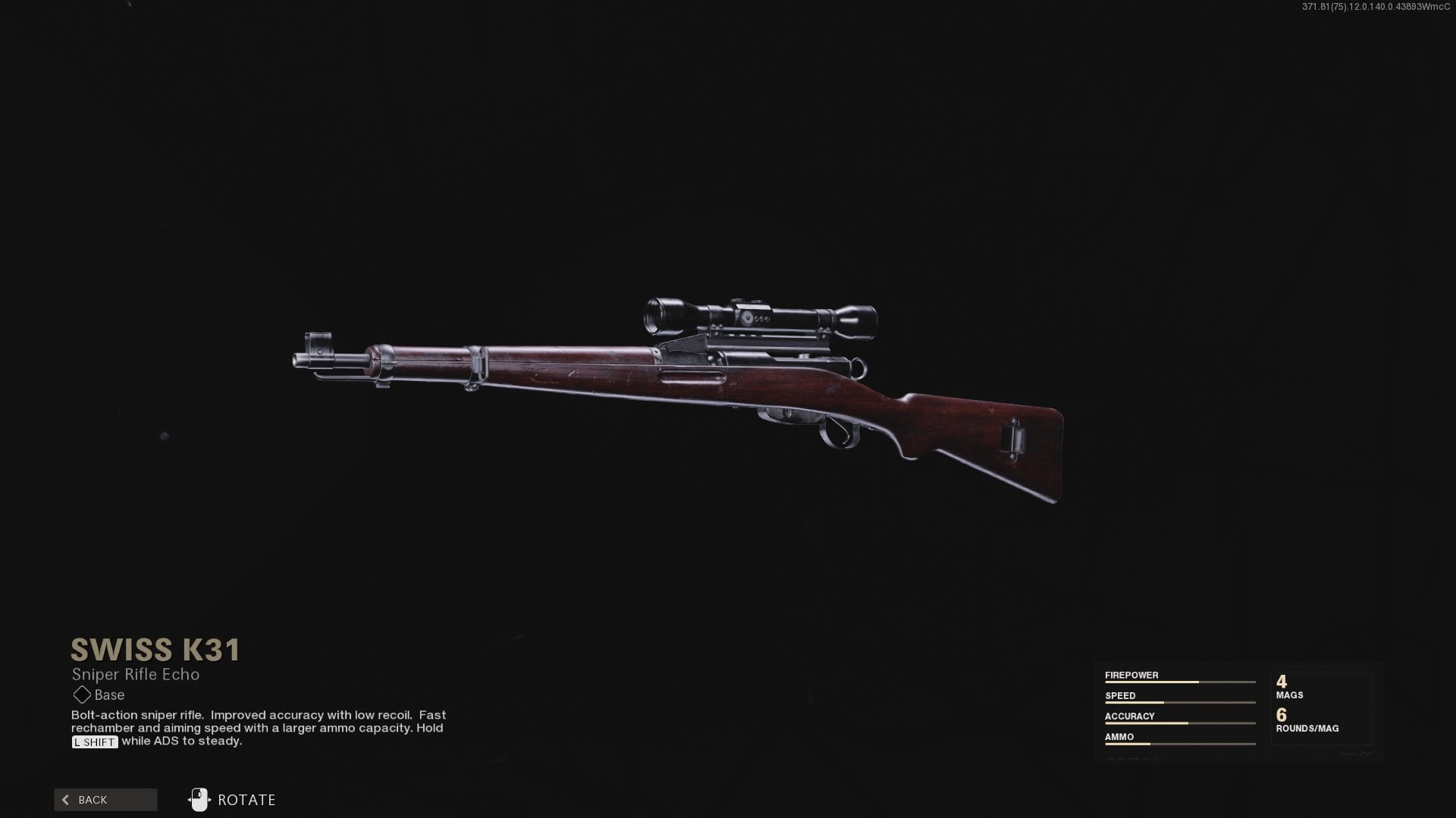 Best Swiss K31 loadout in Warzone