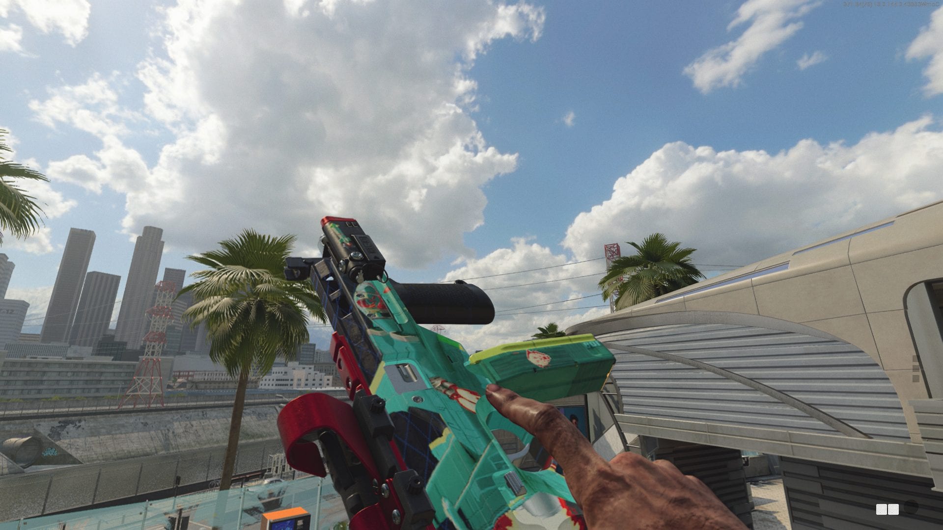 The gun model for the LC10 in Black Ops Cold War.