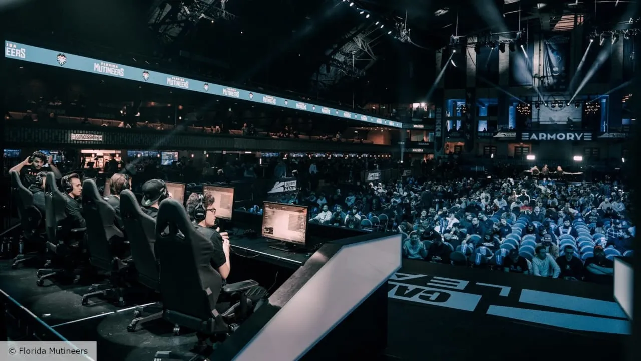 Photo from an in-person Call of Duty League event