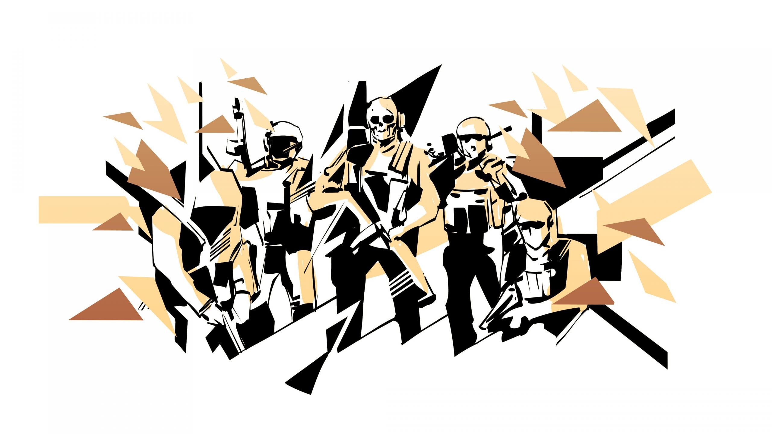 Call of Duty League inspired art