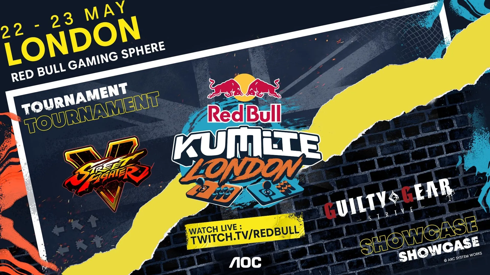 Red Bull Kumite London key advertisment
