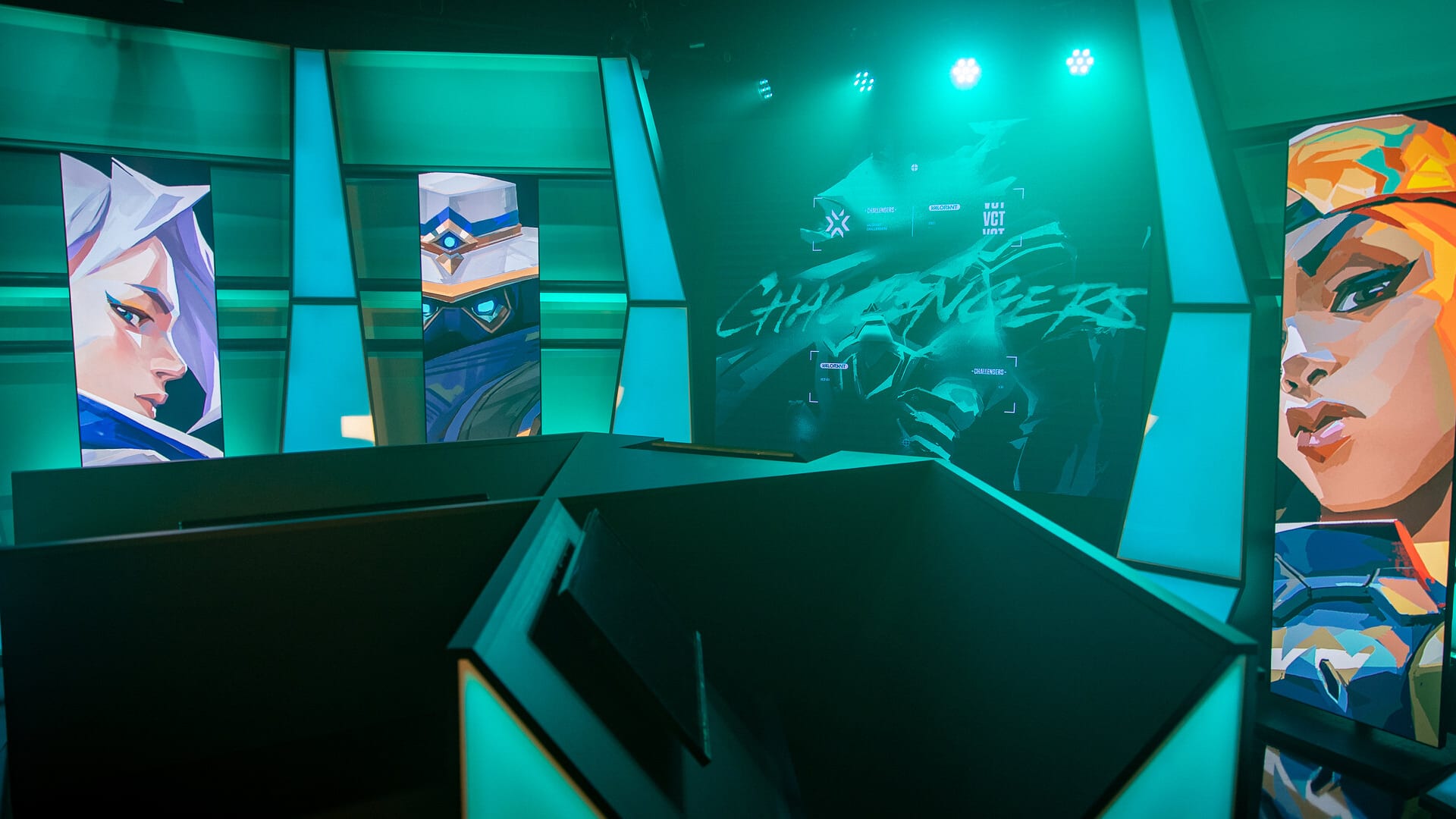 The EU VALORANT Champions Tour studio