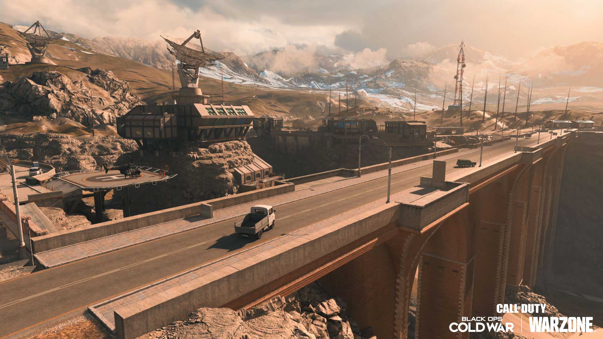 Warzone's new Dam location