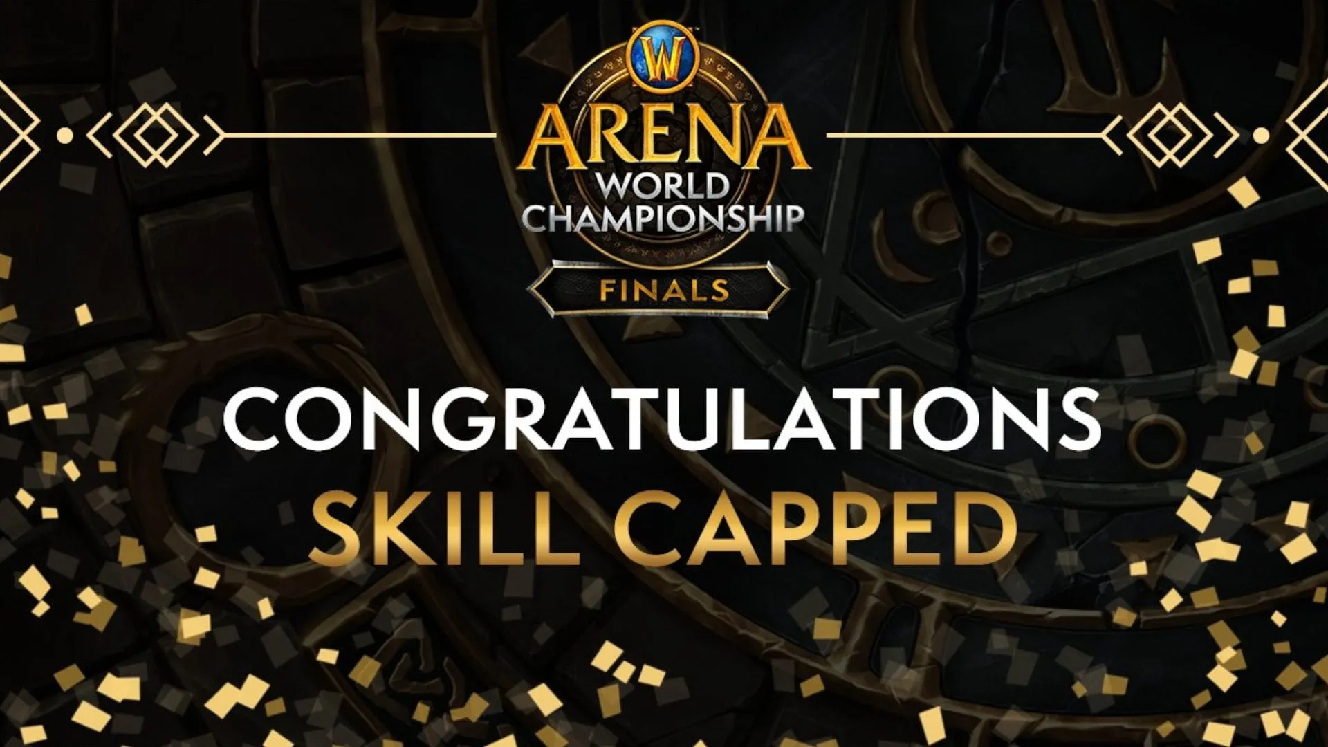 Skill Capped wins WoW Arena World Championship Season 1 Finals victory screen