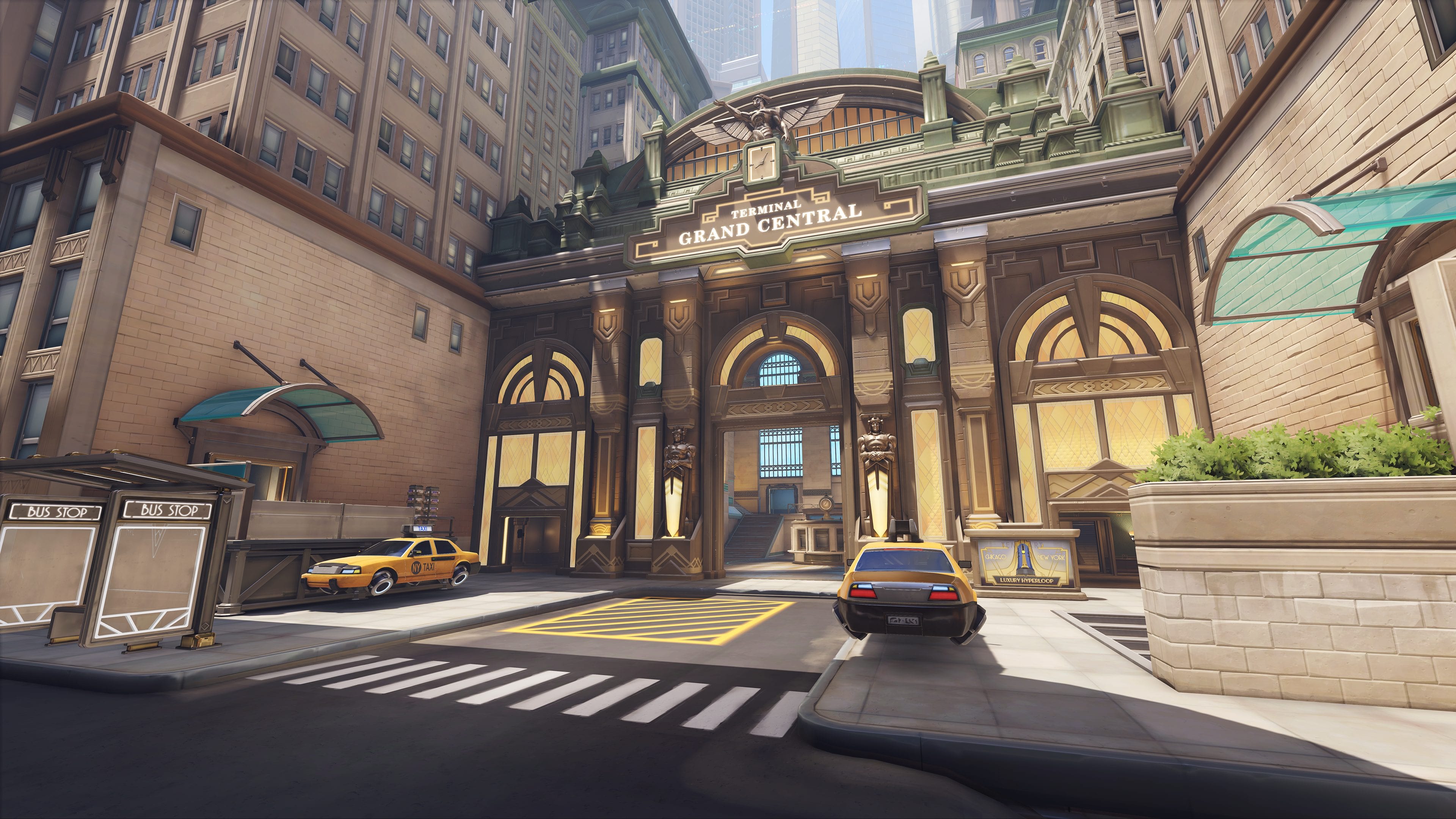 art of grand central station for Blizzcon 2021 which is canceled