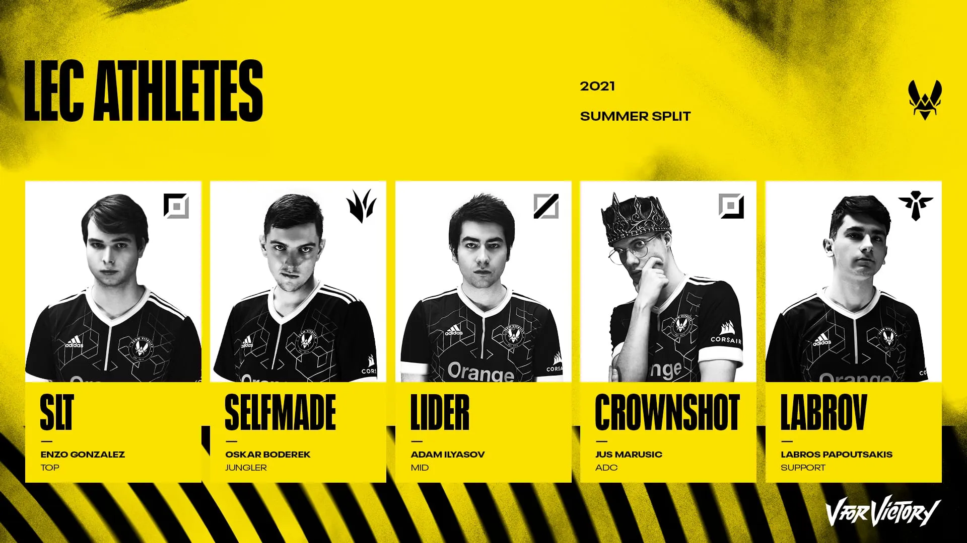Team Vitality announce new 2021 roster