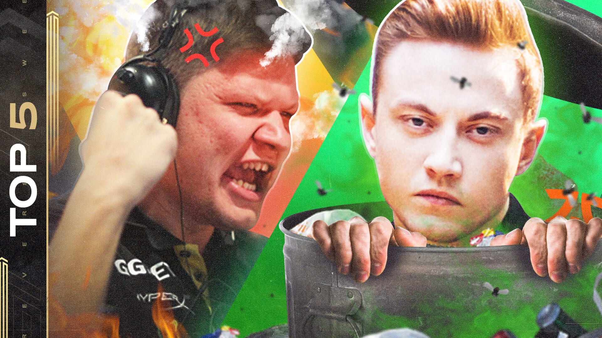 Top 5 reverse sweeps in esports