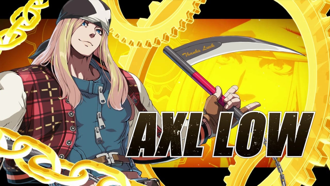 The character Axl Low Guilty Gear Strive