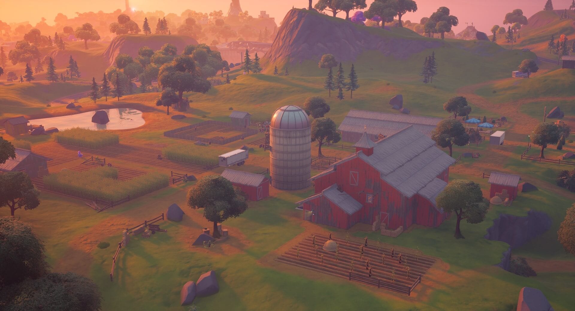 Corny Complex. Fortnite Search the farm for clues