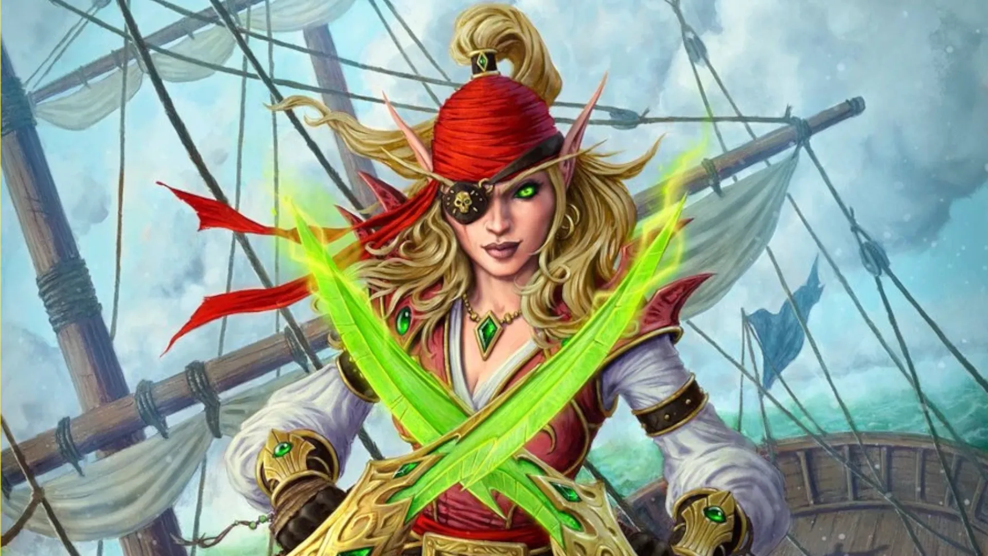 Cap'n Valeera representing the Rogue class in Hearthstone. grandmasters finals