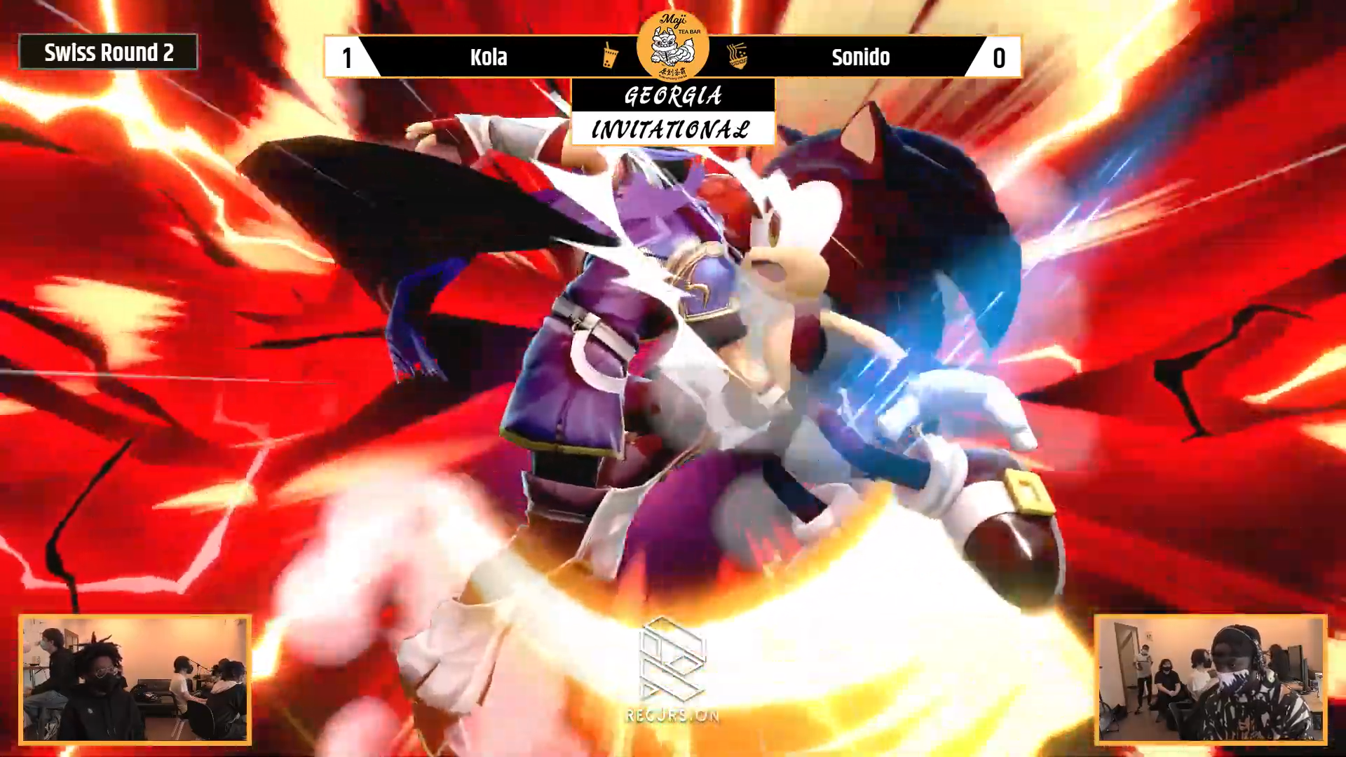 Kola defeats Sonido at the Maji Georgia Invitational.