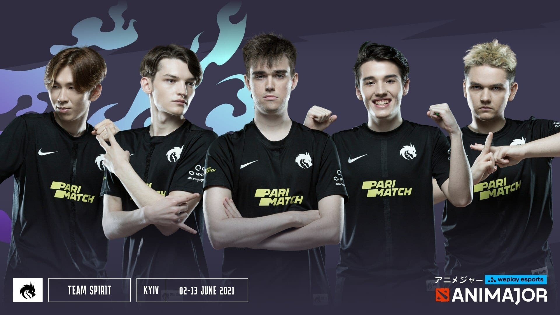 Team Spirit at Weplay