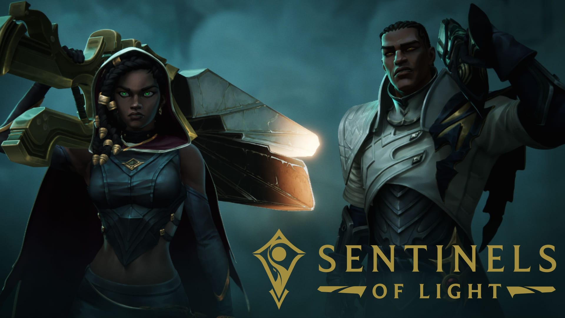 Lucian and Senna from League of Legends