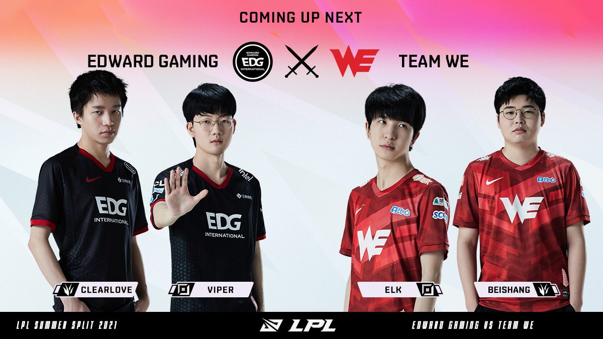 LPL Week 7 EDG vs WE