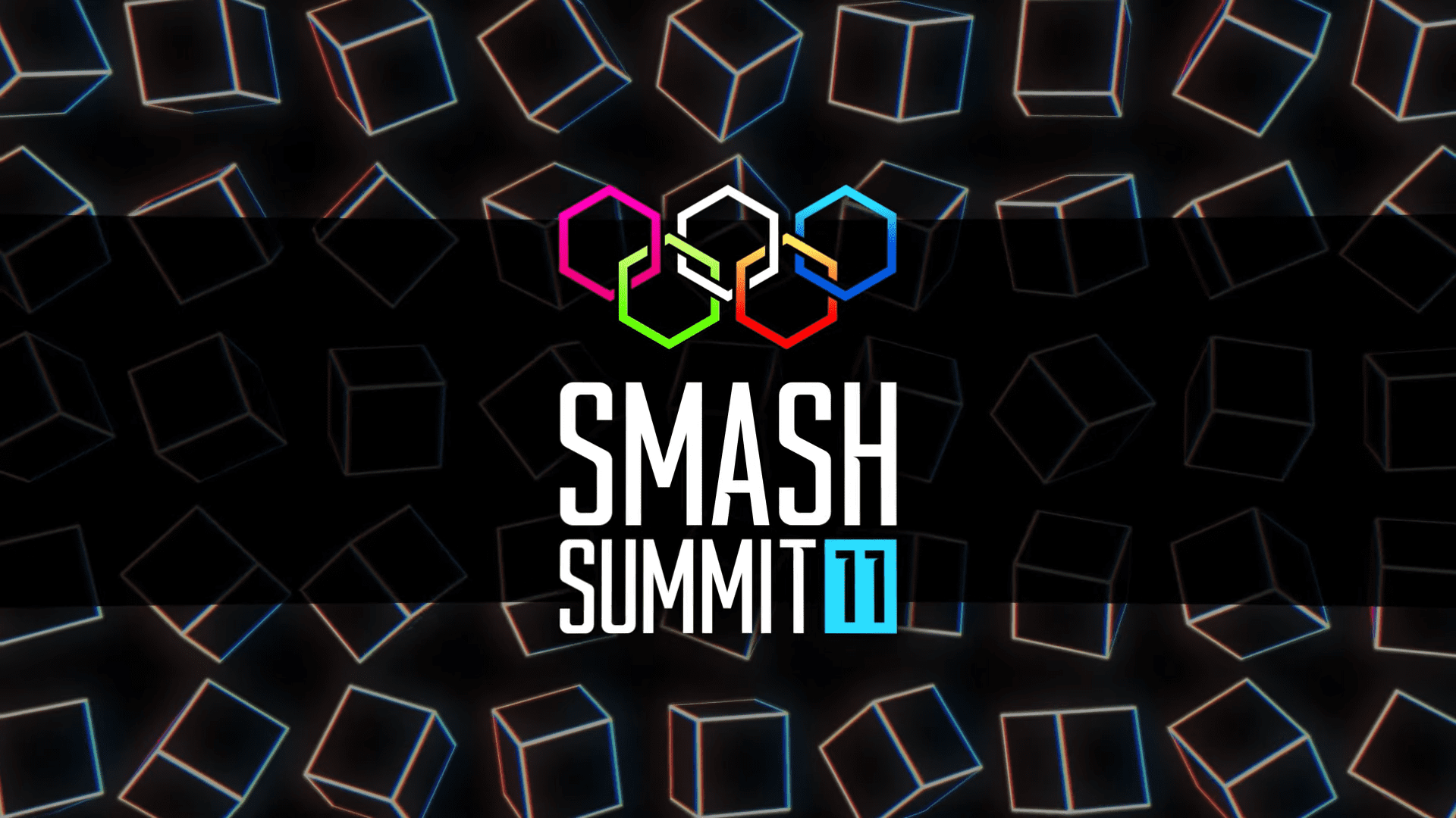 The logo for Smash Summit 11. Six players became vote-ins to the event this past week.