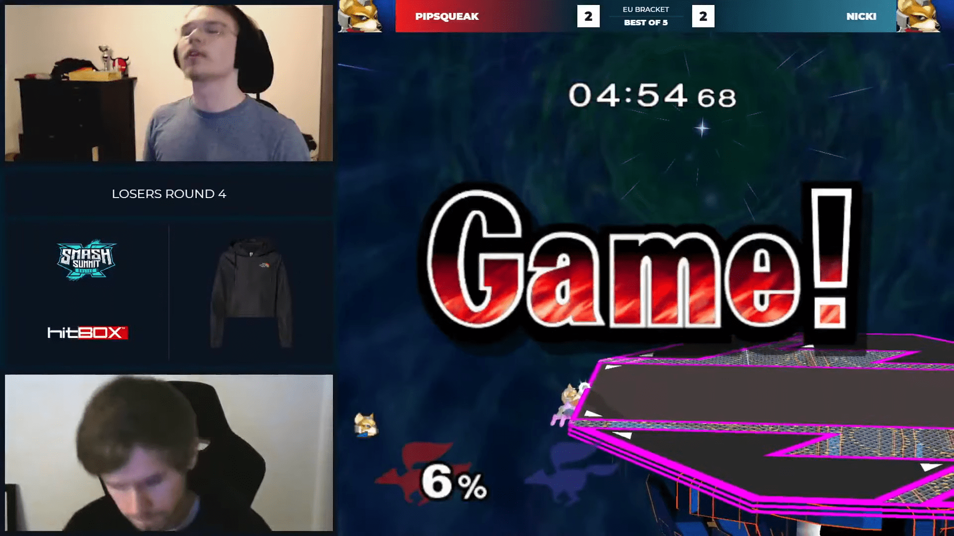 Smash Summit 11 invitee Pipsqueak beats Nicki at Smash Summit 10 Online.