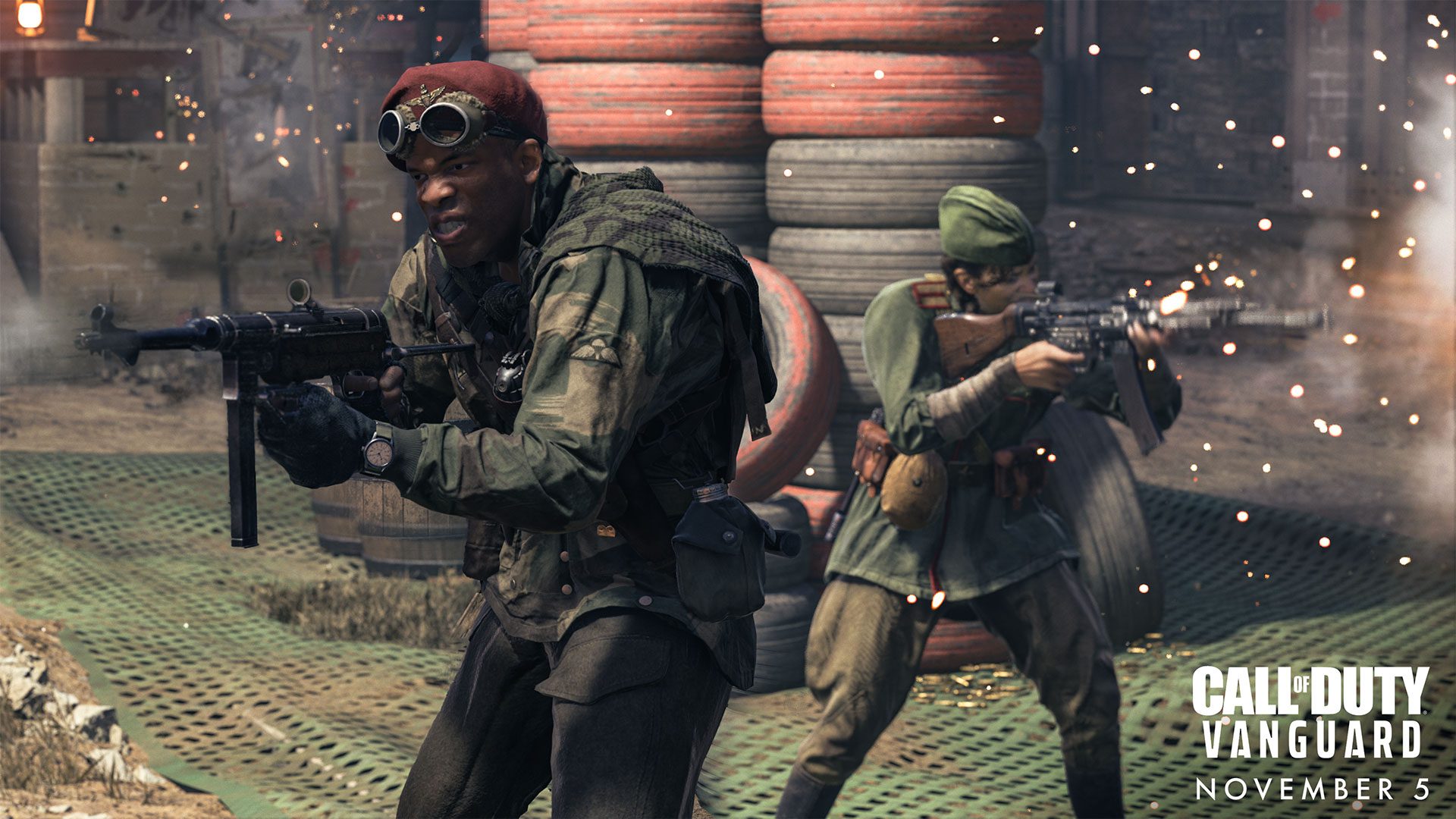 Call of Duty: Vanguard weapons and attachments