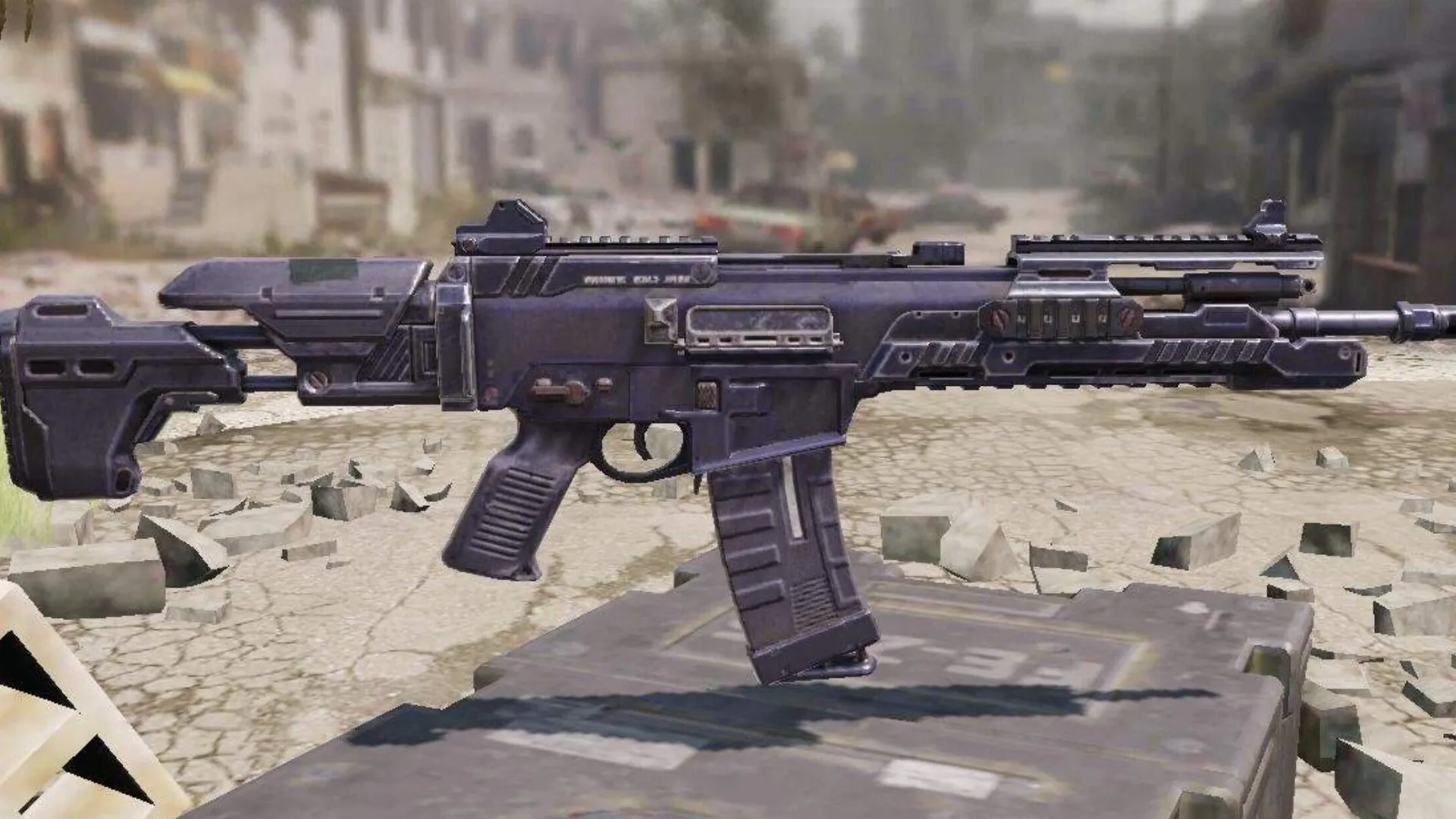 The gun model for the LK24 in COD Mobile.