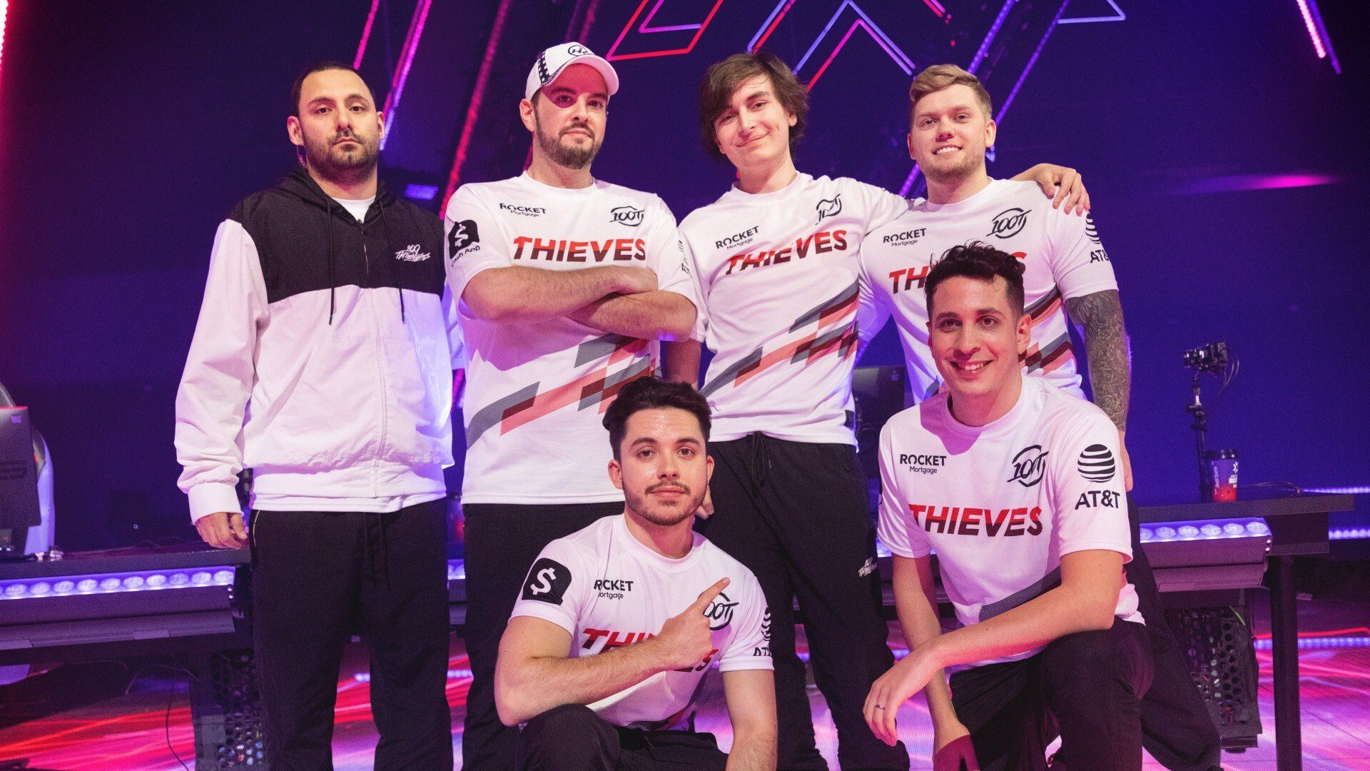 100 Thieves' roster, which is currently undergoing trials