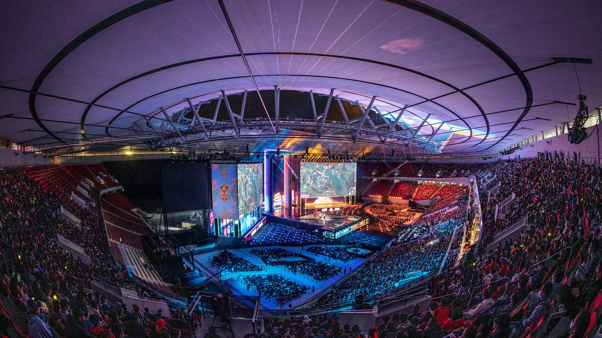 The 2020 worlds stage for the Worlds schedule announcement