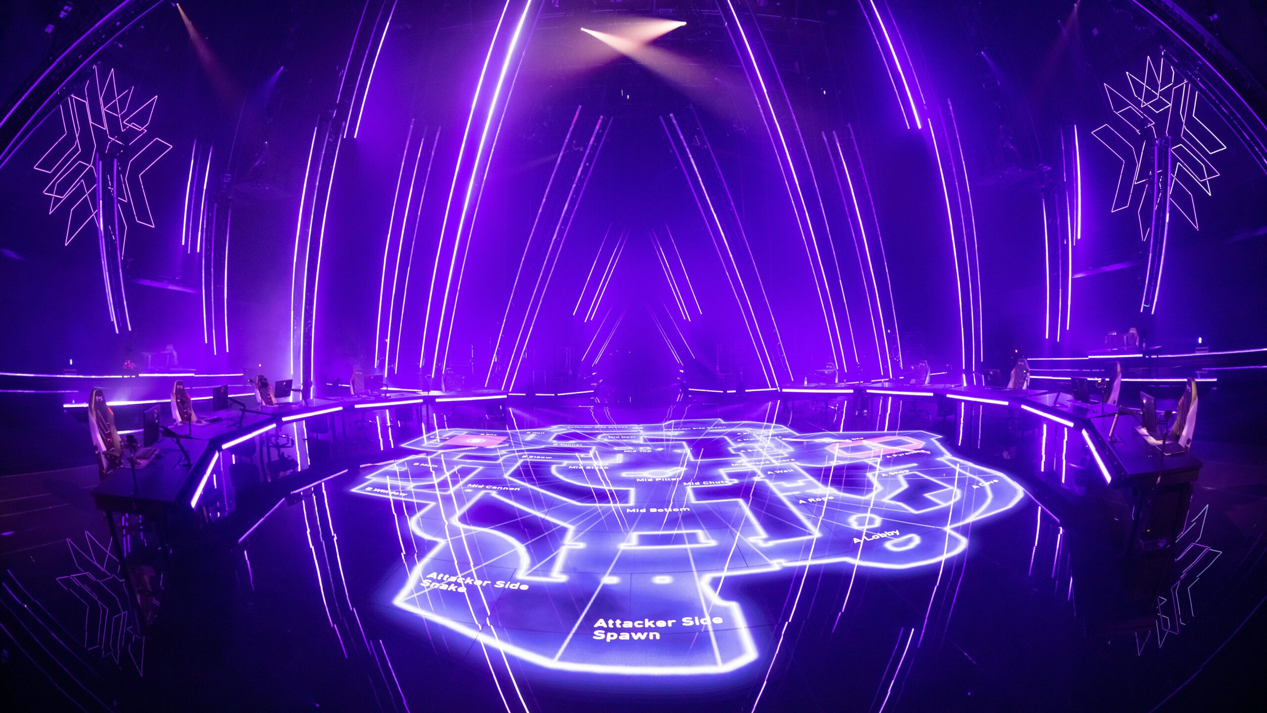 A view of the tournament stage at the VALORANT Champions Tour 2021: Stage 3 Masters on September 9, 2021 in Berlin, Germany.