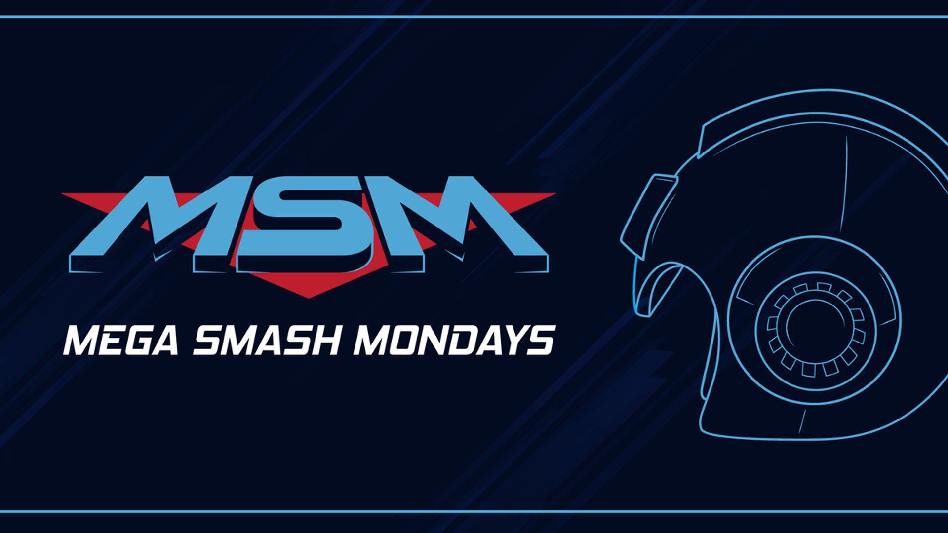 Mega Smash Mondays logo