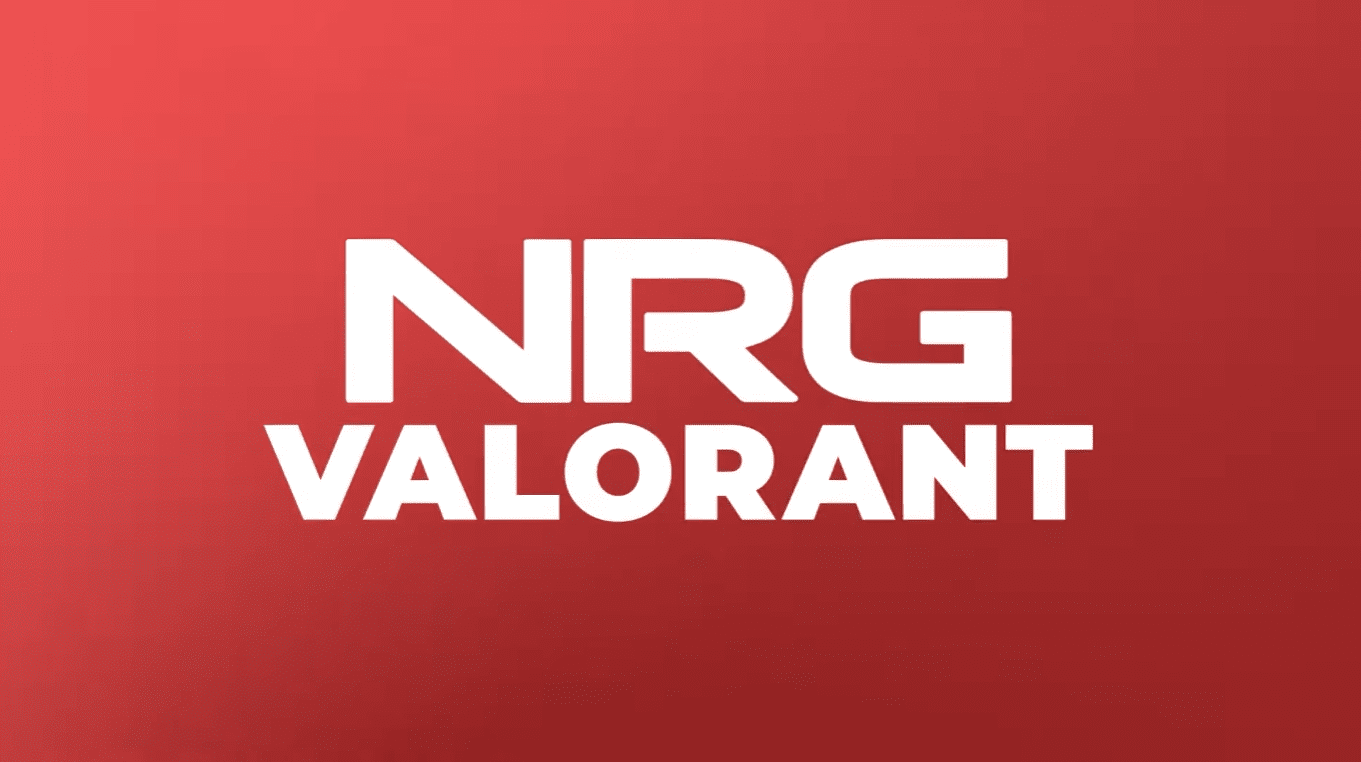 NRG valorant red logo