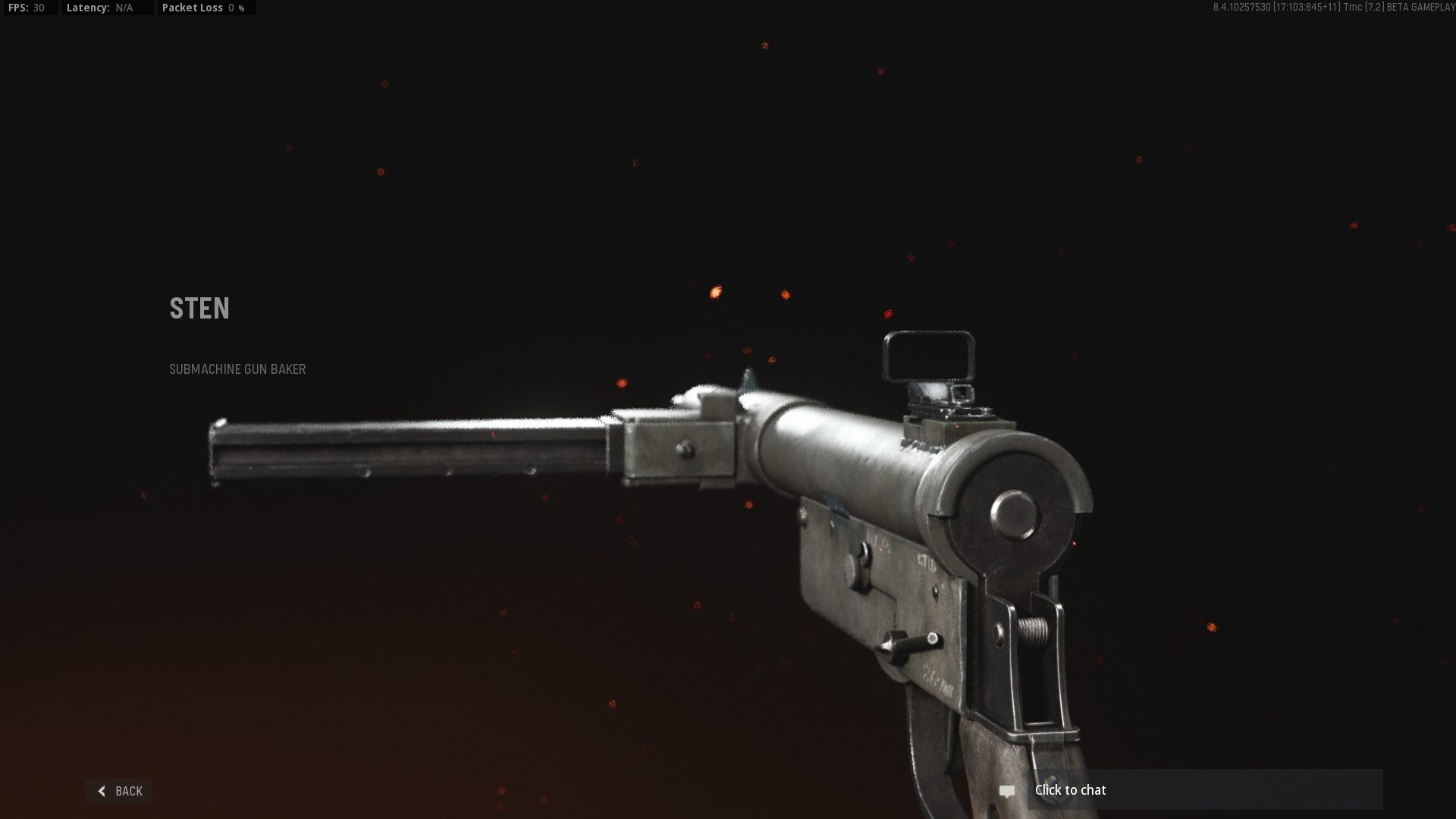 Sten loadout in Warzone