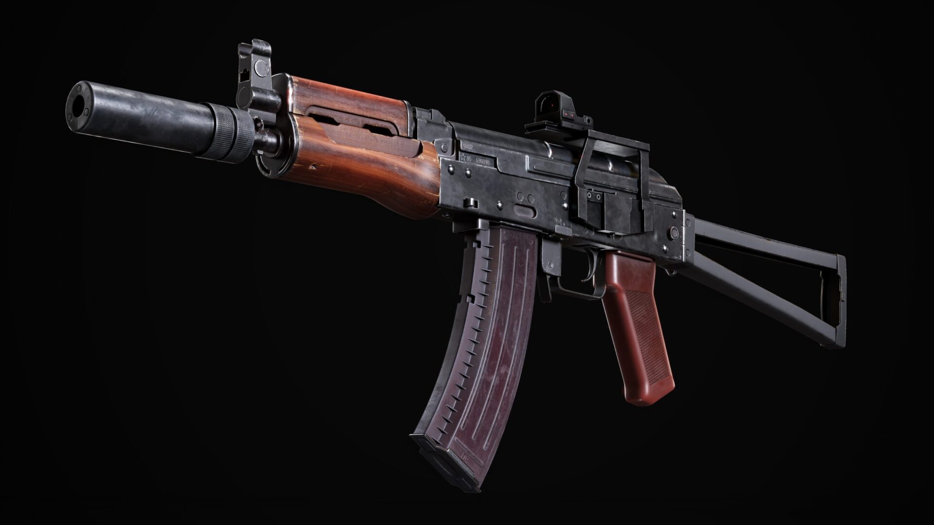 AK74u loadout in Warzone