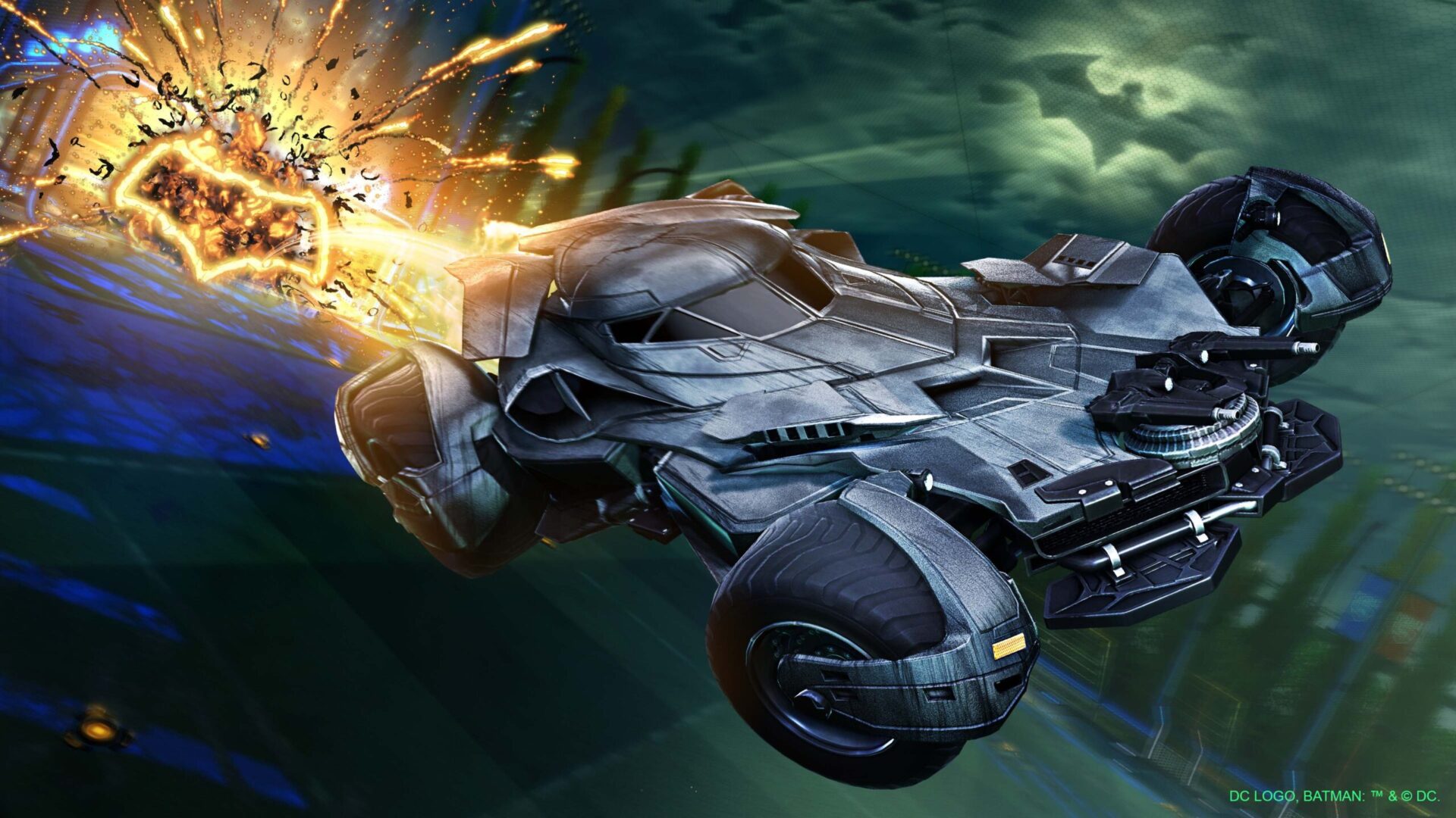 Rocket League batmobile