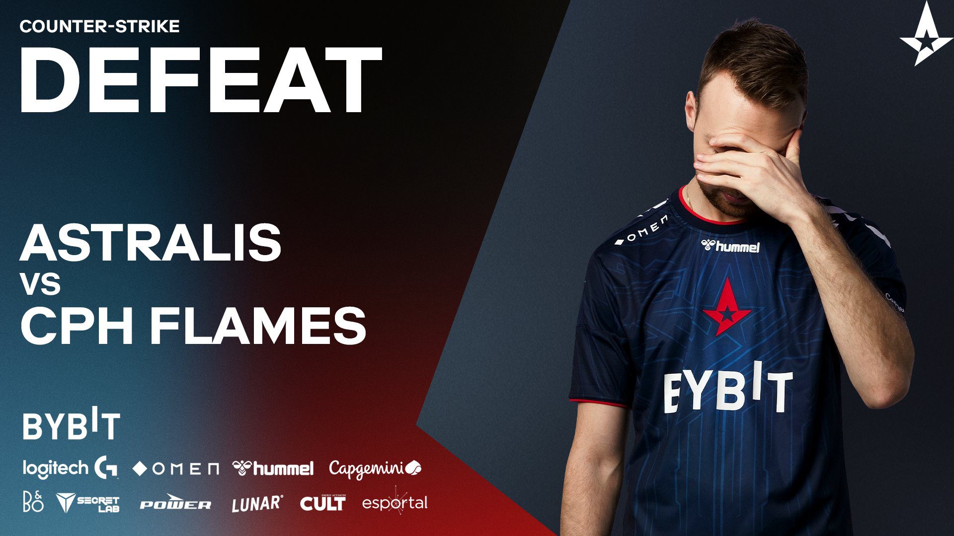 Astralis lost to CPH Flames